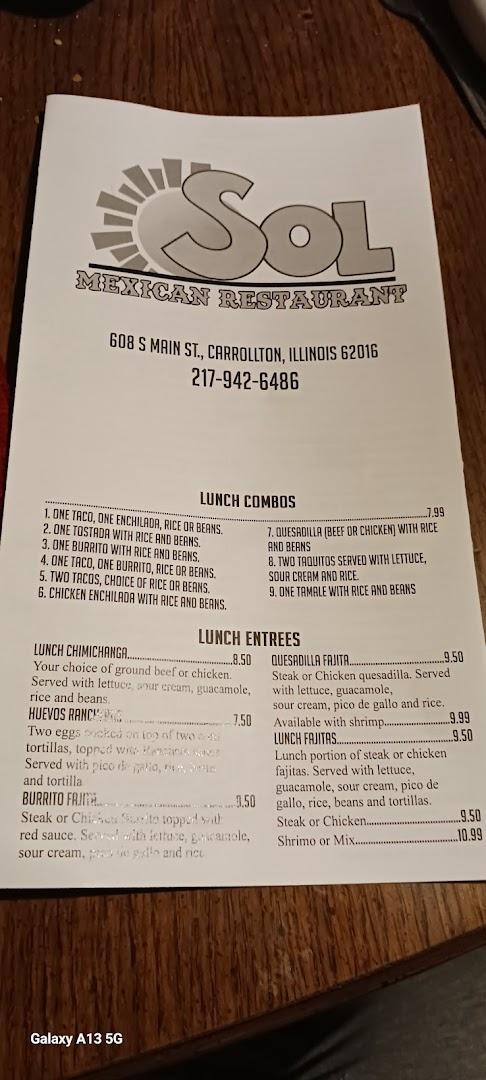 Sol Mexican Restaurant