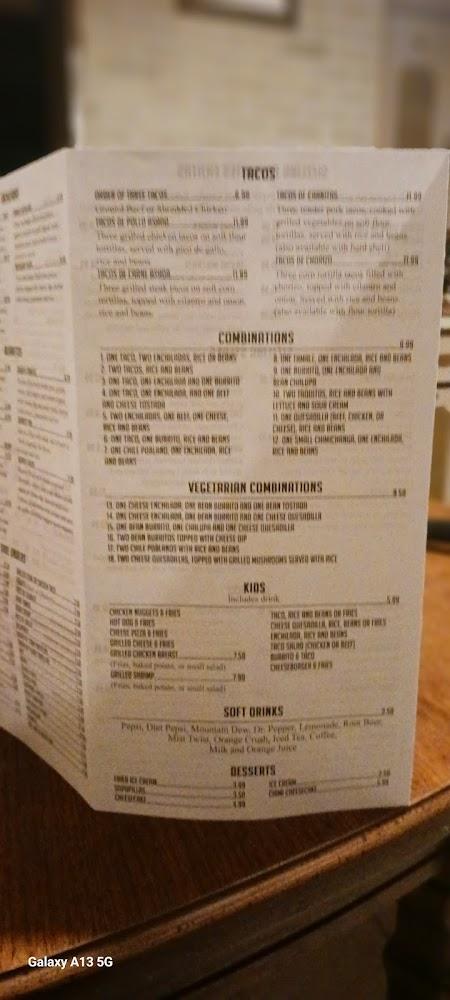 Sol Mexican Restaurant Menu image 3